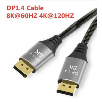 DP2DP1.4-MM-02 - Цифровий кабель DisplayPort, версія 1.4, штекер> штекер, діаметр-6 мм
