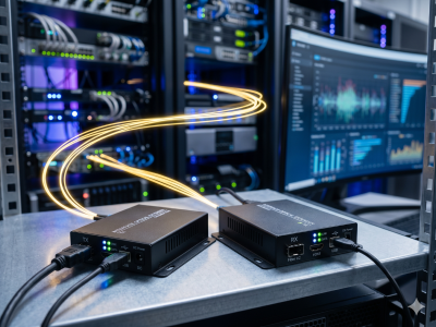 Як передати відео та дані на кілометри без втрати якості з оптичними подовжувачами