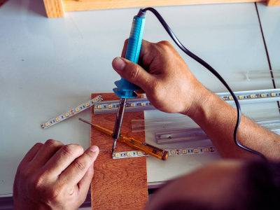 Что делать, если LED лента мигает, тускнеет или нагревается