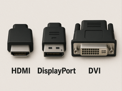 У чому різниця між HDMI, DisplayPort і DVI