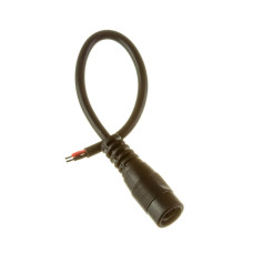 Коннектор для cветодиодной ленты с проводом 12V mini jack 5,5mm "мама"