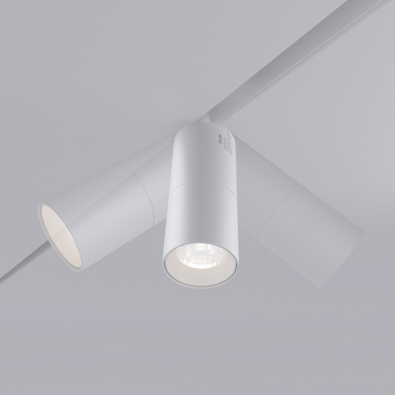 Магнитный трековый светильник белый OLEDIM OL48A 18W 3ССT (3000K, 4000K, 6000K)