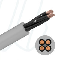 Кабель YSLY-OZ 4X0,5 сірий, FABER KABEL (артикул 030869)