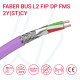 Кабель FABER BUS L2 FIP DP FMS 2Y(ST)CY 01X2X0.64 фіолетовий