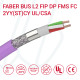 Кабель FABER BUS L2 FIP DP FMS FC PVC 01X2X0.64/7 UL/CSA фіолетовий