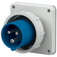 Штекер панельний 16A 3п 6г 230В, IP67, MENNEKES (артикул 826)