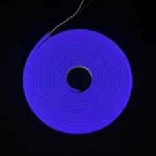 Светодиодный неон 6x12 IP68 12V Blue (Синий)