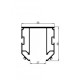 Профіль база для магнітного шинопроводу для натяжної стелі OL15 2м
