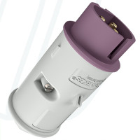 Штекер 16A 2п 20-25В, IP44, MENNEKES (артикул 636A)