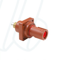 Штекер панельный SPX, 480А, L1, соединение М12, коричневый | POWER SYNTAX