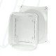 Розподільна коробка KF2500G 255x205x112 мм, IP66/67, без клемника, світло-сіра RAL 7035 | HENSEL