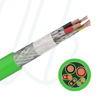 Кабель FABER EFK FEEDBACK CP+ (03X(02X0.14)+02X(0.5)) cUL 6FX8008-1BD31 зелений