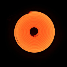 Светодиодный неон 6x12 IP68 12V Orange (Оранжевый)