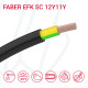 Кабель FABER EFK SC 12Y11Y-J 01G10 0.6/1кВ cUL ж-з/чорний