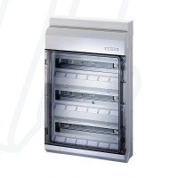 Розподільний щит KV 3554 з клемниками, 3х18 модулів, IP54