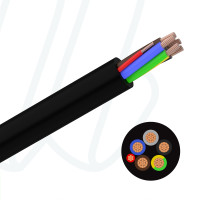 Кабель H07BZ5-F FLEXICS CHARGE EVC 5G6+0,5 черный