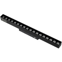 Магнитный трековый светильник черный OLEDIM OL328 18W 3000k