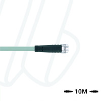 Кабель AL-SKP3-10/P00 з роз'ємом M8, гніздо пряме, 3п, ПВХ, 10м, сірий | ESCHA