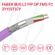 Кабель FABER BUS L2 FIP DP FMS FC 2YY(ST)CY 01X2X0.64 фіолетовий