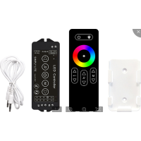 Контроллер RGB+W RF Music 18А 12-24V Радіо Сенсорный пульт