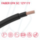 Кабель FABER EFK SC 12Y11Y-O 01X240 0.6/1кВ cUL чорний/чорний