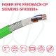 Кабель FABER EFK FEEDBACK CP+ (08X2X0.18) cUL 6FX8008-1BD11 зелений