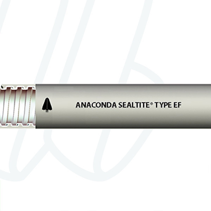 Захисна гофротруба ANACONDA SEALTITE EF 3/8" Ø12,6/17,8 мм сірий (упак. 75м)