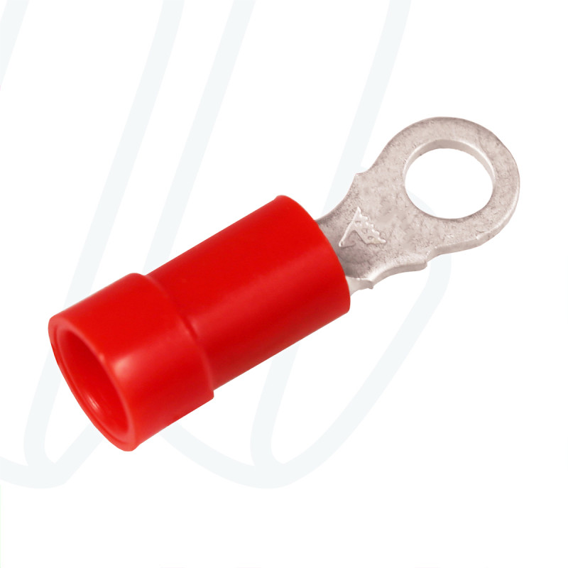 KA1565R Кольцевой изолированный наконечник 0,5-1,5 мм² / ø 6 / красный / упак. 100 шт.