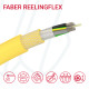 Кабель FABER REELING FLEX 03X70+03G16+02X2.5 0.6/1кВ жовтий