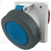 Розетка панельна 63A 3п 6г 230В, IP67 (нахил 20°), MENNEKES (артикул 2180A)