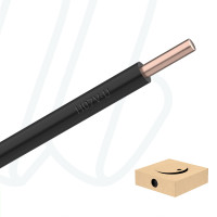 Провід H07V-U 1X2.5 чорний