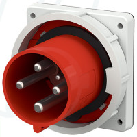 Штекер панельний 125A 4п 6г 400В, IP67, MENNEKES (артикул 3583)