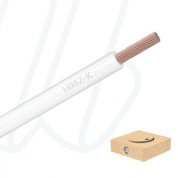 Провід H05Z-K 0.5 мм² білий