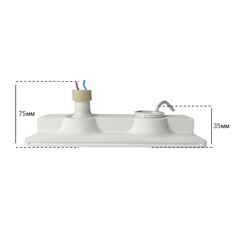 Точечный светильник гипсовый OLEDIM TS6 GYPSUM GU10 IP20