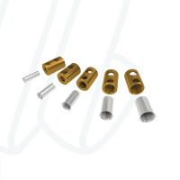 Перехідник–гільза для кабелю 50 мм² (з гільзою в комплекті) для конекторів | POWER SYNTAX (арт. SPX-RED050)