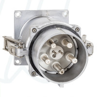 Штекер панельний 250A 5п 6г 400В, IP67, MENNEKES (артикул 75287)