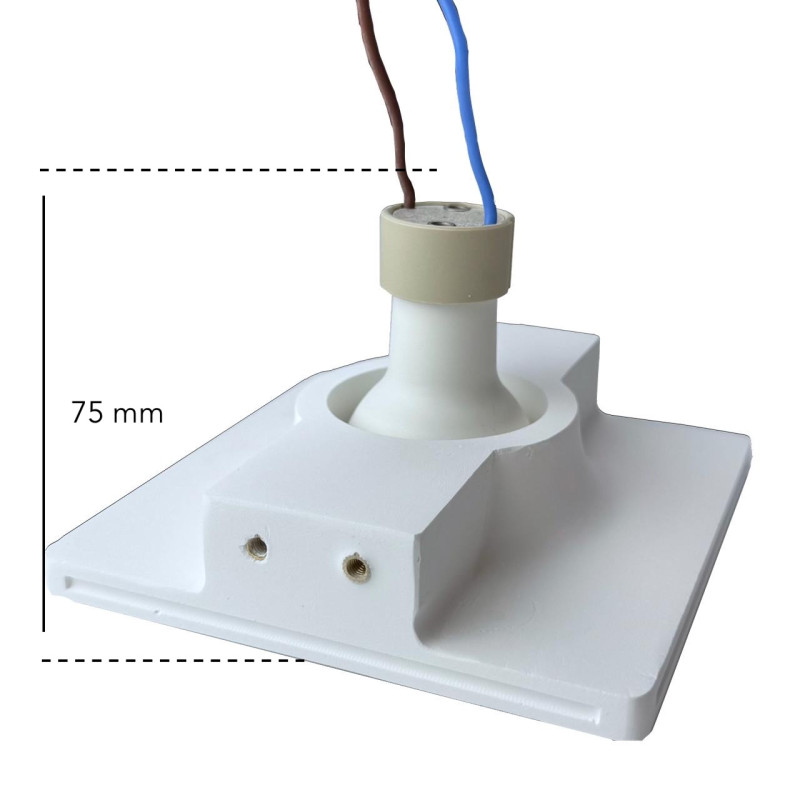 Точечный светильник гипсовый OLEDIM TS5 GYPSUM GU10 IP20