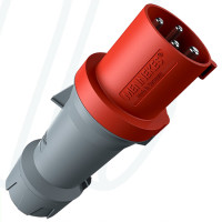Штекер PowerTOP plus 63A 4п 6г 230B, IP44, MENNEKES (артикул 3252)