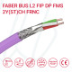 Кабель FABER BUS L2 FIP DP FMS 2Y(ST)CH 01X2X0.64 FRNC фіолетовий