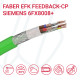 Кабель FABER EFK FEEDBACK CP+ (03X(02X0.14) + 04X0.14 + 02X0.5) зелений