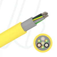 Кабель (N)SSHOEU 03X70+03X35/3E+03X2.5 St жовтий