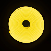 Светодиодный неон 6x12 IP68 12V Yellow (Желтый)