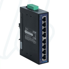 Некерований 1GB Ethernet-світч ET-SWGU8E на 8 портів, 10/100/1000 MBit DC 12...48V, AC 24V, -40°C/+75°C | LUTZE