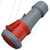 Розетка кабельная PowerTOP plus 63A 4п 6ч 400В, IP67, MENNEKES (артикул 3408)