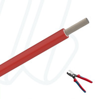 Кабель H1Z2Z2-K SOLAR 1X4 EN50618 1/1 кВ червоний