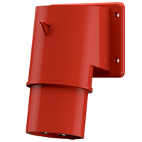 Штекер панельний 32A 5п 6г 400В, IP44