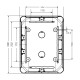 Розподільна коробка KF3550A 295x225x122 мм, IP66/67, з клемником 5x50 мм², світло-сіра RAL 7035 Cu/Al | HENSEL