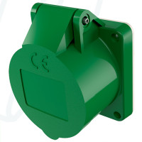 Розетка панельна 32A 3п 4г 20-25, 40-50В, IP44, MENNEKES (артикул 625)