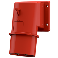 Штекер панельний 16A 5п 6г 400В, IP44, MENNEKES (артикул 379)