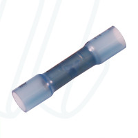 KA2535SKW Проходной соединитель с термоусадочной втулкой с плавким клеем 1,5-2,5 мм² / синий